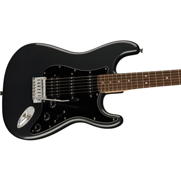 Squier Affinity Stratocaster HSS Guitar Pack, Charcoal Frost Metallic - Image 5