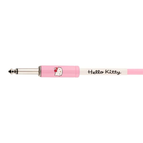 Fender Original 10ft Instrument Cable, Hello Kitty, Pink - Image 2