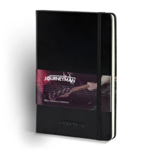 Journeyman A5 Bass/Ukulele Tab Notebook, Black