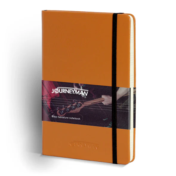 Journeyman A5 Bass/Ukulele Tab Notebook, Tan