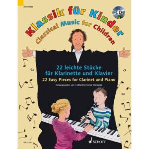 Classical Music for Children, w/CD (Clarinet and Piano)