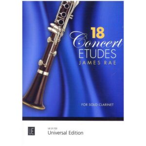 James Rae: 18 Concert Etudes (Clarinet)