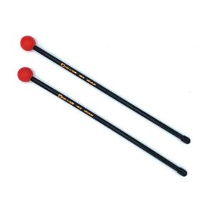 Chalklin ME6 Rubber Xylophone Mallets, Medium, 25mm, Pair