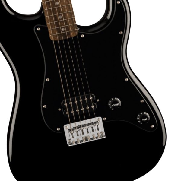 Squier Sonic Stratocaster HT H, Laurel Fingerboard, Black - Image 3