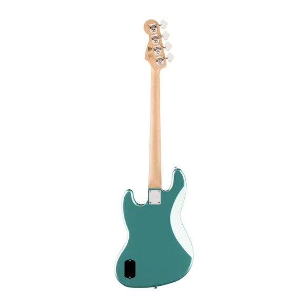 Squier Affinity Active Jazz Bass, Laurel Fingerboard, White Pickguard, Mystic Sea Foam Green - Image 2