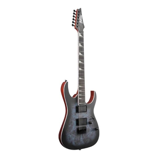 Ibanez Gio GRG121PAR-KBF Poplar Burl Electric Guitar, Deep Dusk Burst Flat - Image 3