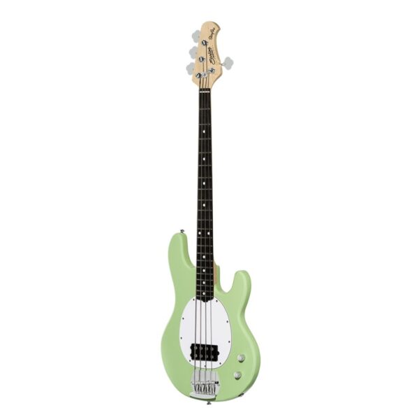 Sterling Stingray Ray2 Bass Guitar, Misty Green - Image 3