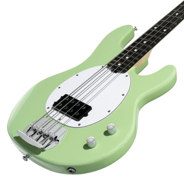 Sterling Stingray Ray2 Bass Guitar, Misty Green - Image 4