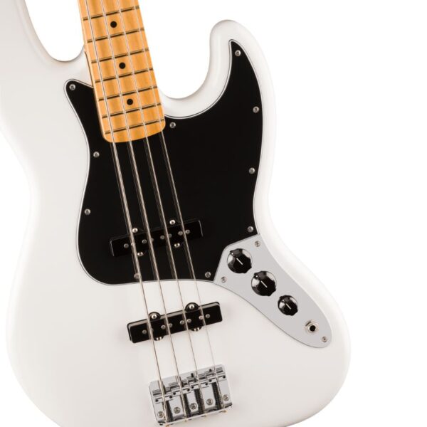 Fender Player II Jazz Bass, Maple Fingerboard, Polar White - Image 4