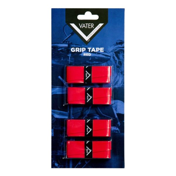 Vater VGTR Drum Stick Grip Tape, Red, 2 Pair Pack