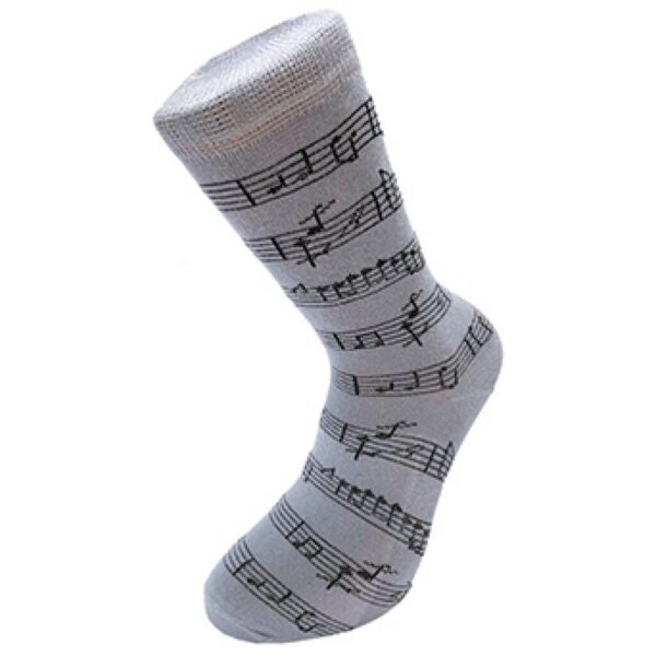 MGC Manuscript Socks, Grey, Size 6-11