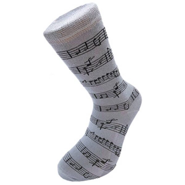MGC Manuscript Socks, Grey, Size 6-11