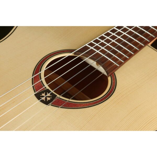 Lag TN70 Auditorium Nylon Guitar, Natural - Image 4