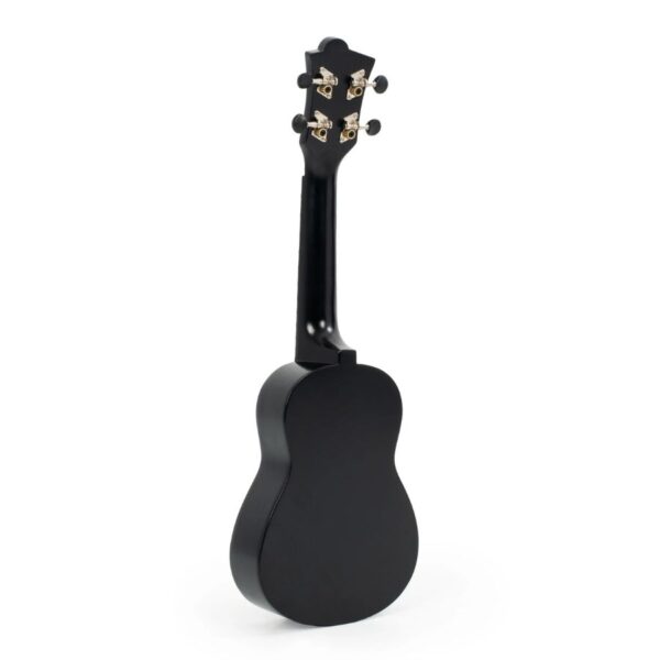 Octopus UK200 Soprano Ukulele, Matt Black - Image 2