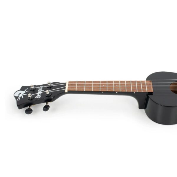 Octopus UK200 Soprano Ukulele, Matt Black - Image 3