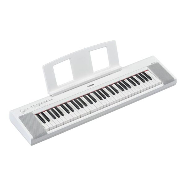 Yamaha Piaggero NP15 Portable Keyboard, White - Image 2