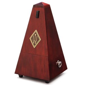 Wittner Maelzel No Bell, Polished Mahogany Metronome