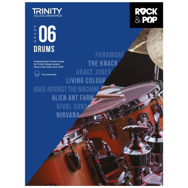 Trinity Rock & Pop 2018 Drums Grade 6