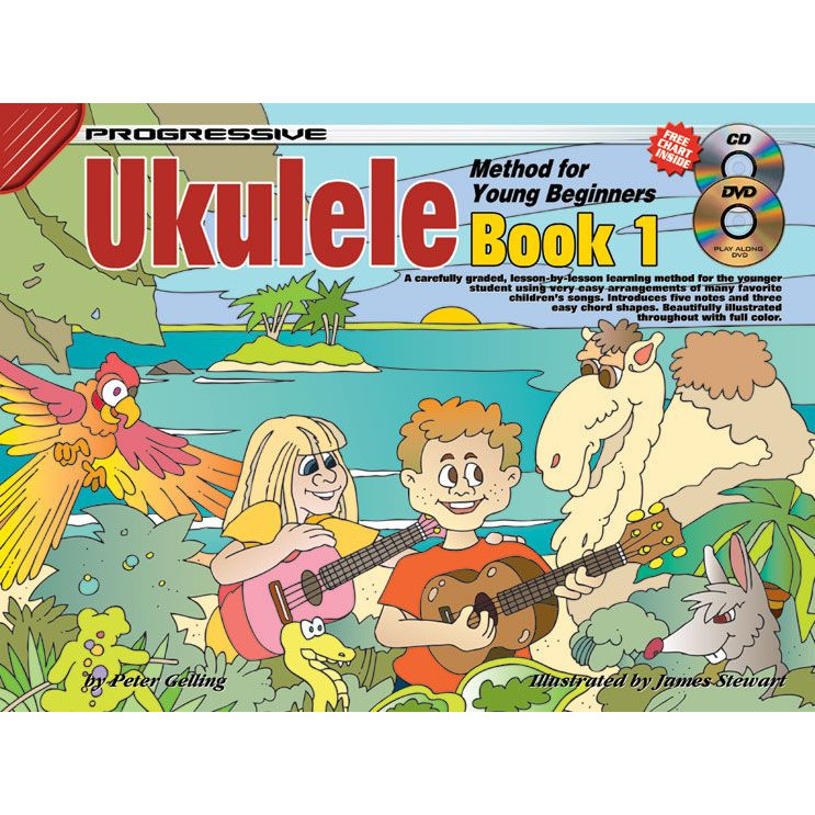 Progressive Ukulele Method for Young Beginners Bk1