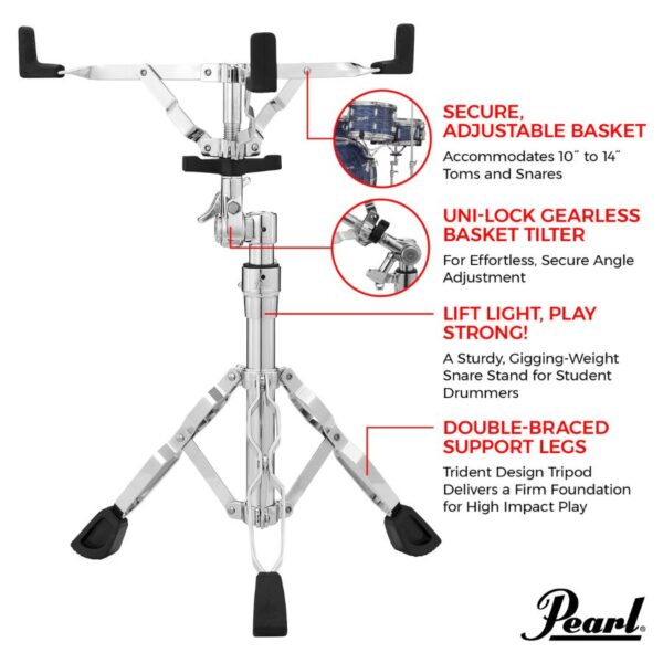 Pearl S-830 Snare Stand - Image 4