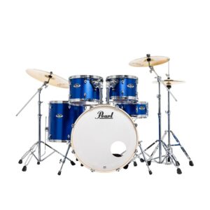 Pearl Export EXX 5-Piece Amercian Fusion Drum Kit, High Voltage Blue
