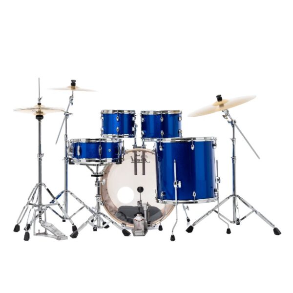 Pearl Export EXX 5-Piece Amercian Fusion Drum Kit, High Voltage Blue - Image 2