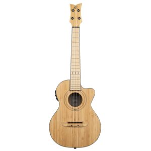 Ortega Bamboo Series RUNAB-TE Tenor Pickup Ukulele, with Bag