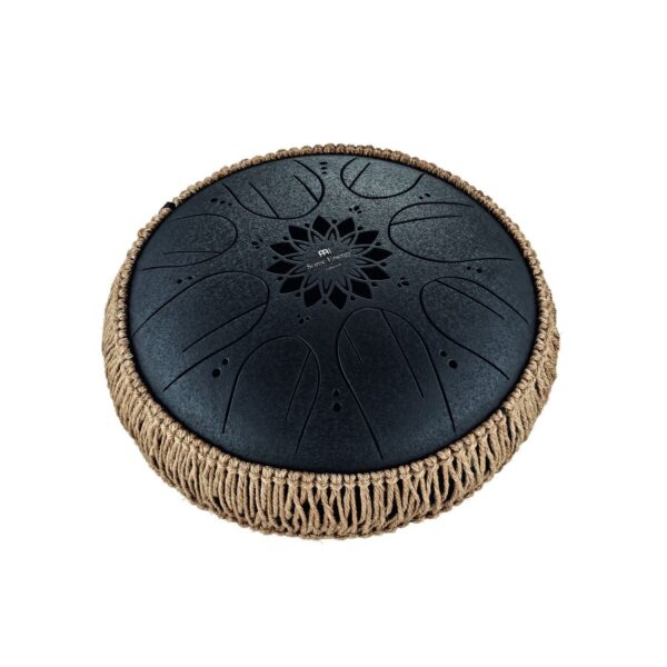 Meinl Sonic Energy MOSTD1BK Octave Steel Tongue Drum, Black, B Minor