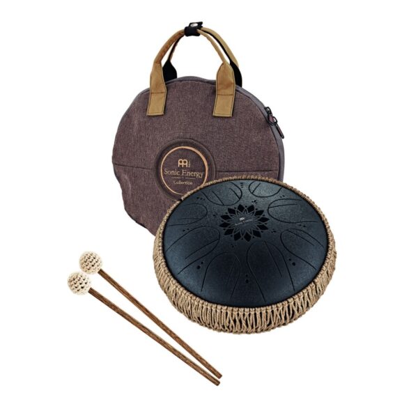 Meinl Sonic Energy MOSTD1BK Octave Steel Tongue Drum, Black, B Minor - Image 3