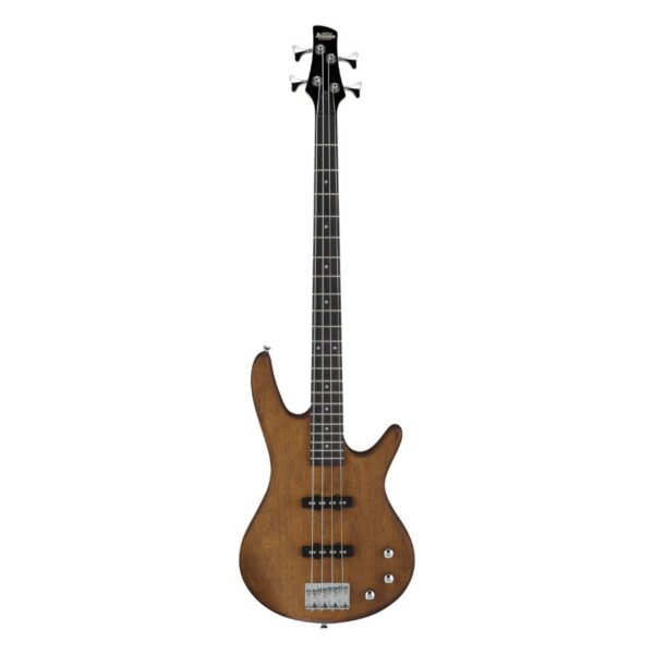 Ibanez Gio GSR180-LBF Bass Guitar, Transparent Light Brown Flat