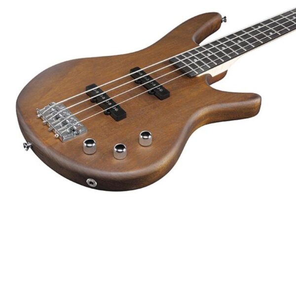 Ibanez Gio GSR180-LBF Bass Guitar, Transparent Light Brown Flat - Image 4