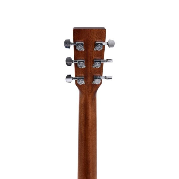 Sigma SE Series DTCE Dreadnought Electro Acoustic Guitar, Solid Spruce Top, Tilia B&S, Torch Inlay - Image 6