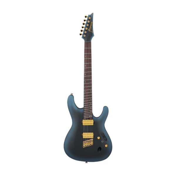 Ibanez S Series SML721-MAM Light Multi Scale Electric Guitar, Midnight Arctic Ocean Matte