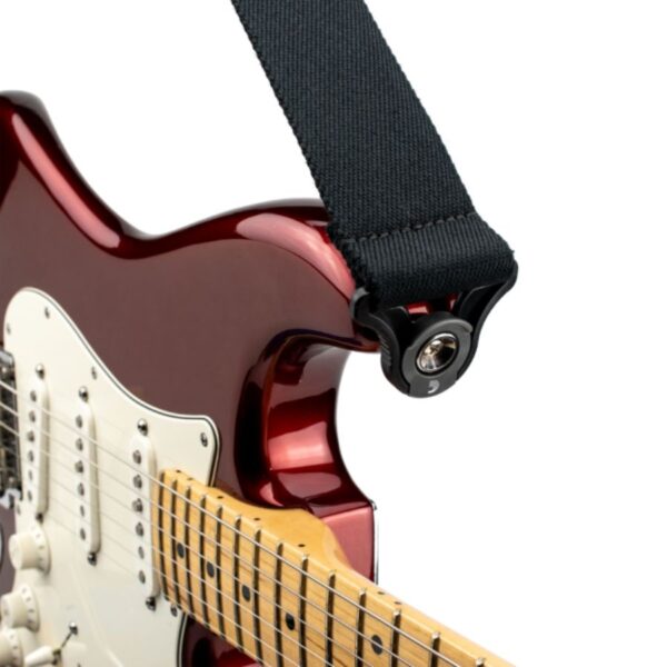 D'Addario Auto Lock Guitar Strap, Skater Black - Image 4