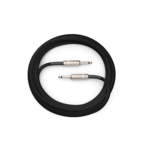 D'Addario Custom Series Braided Instrument Cable, Black, 10' - Image 2