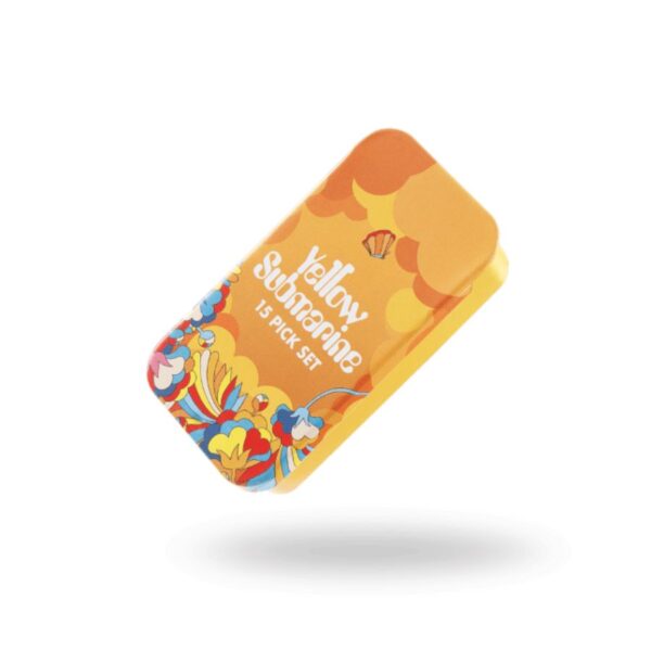 D'Addario Beatles Yellow Submarine 55th Anniversary Guitar Pick Tin, Primrose Prairie, Medium Picks (.70mm), 15-Pack - Image 3
