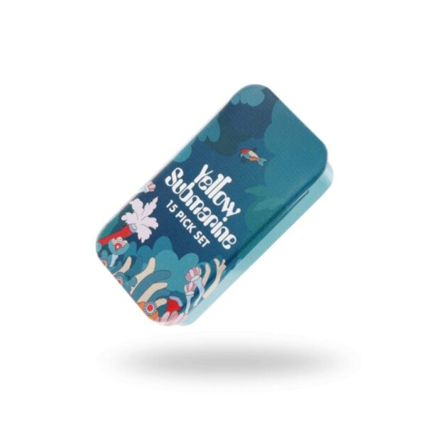 D'Addario Beatles Yellow Submarine 55th Anniversary Guitar Pick Tin, Under the Sea, Medium Picks (.70mm), 15-Pack - Image 3