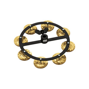 Meinl HTHH1B-BK Hi-Hat Hammered Brass Tambourine