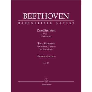 Beethoven Two Sonatas G minor, G major op.49