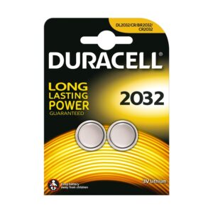 Duracell CR2032 3V - 2 Pack Lithium Battery
