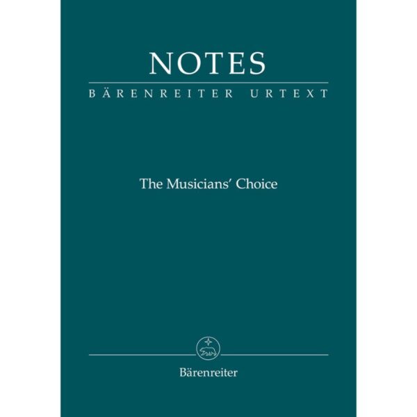 Barenreiter Notes Manuscript and Notebook, Smetana Green