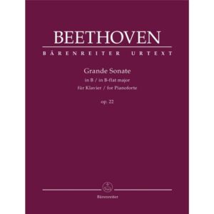 Beethoven Grande Sonate Op 22