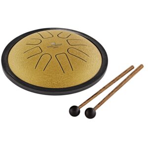 Meinl SSTD3G Small Steel Gold Tongue Drum (C Minor)