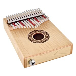 Meinl Sonic Energy PKL1709H Soundhole Pickup Kalimba, C Major, 17-Notesm Maple