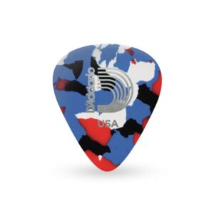 D'Addario Multi-Colour Celluloid Guitar Pick