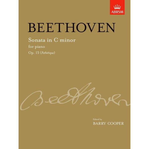 Beethoven Sonata in C Minor for Piano (Op. 13, Pathetique)