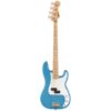 Squier Sonic Precision Bass, Maple Fingerboard, White Pickguard California Blue