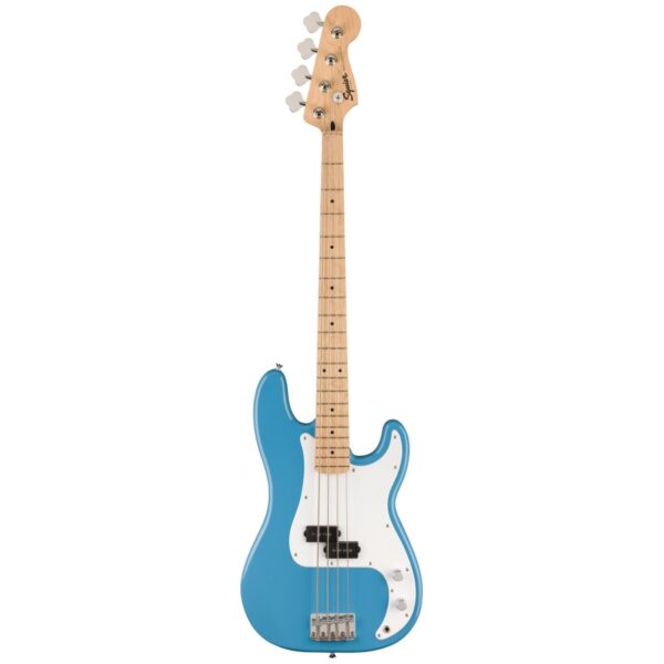 Squier Sonic Precision Bass, Maple Fingerboard, White Pickguard California Blue