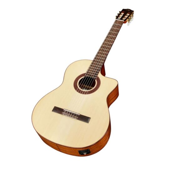 Cordoba C5-CE-SP Cutaway Electro Classical Guitar, Solid Spruce Top - Image 3