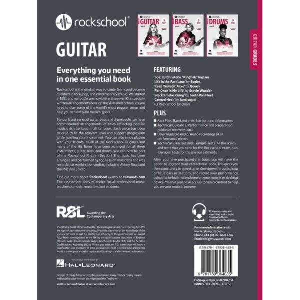 Rockschool Guitar 2024, Grade 5 - Image 2